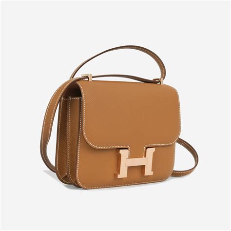 hermes constance 18 gold epsom